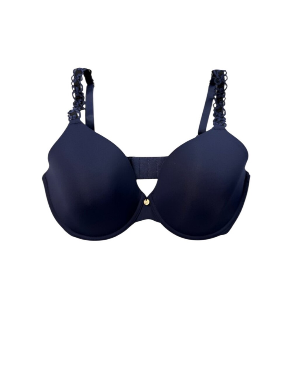 Natori Pure Luxe Underwire Bra Women's 34D Lace Detail Soft Comfort